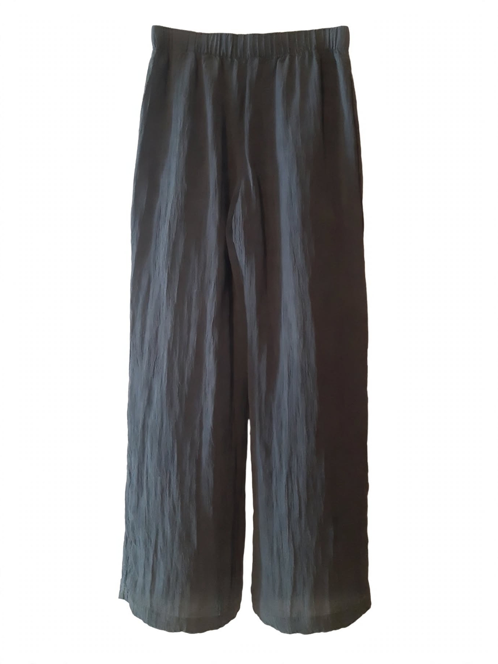 Abercrombie & Fitch Crinkle Wide Leg Pull-On Pant Medium